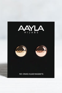 2 Pack - Gloss Hijab Magnet - Aayla Hijabs