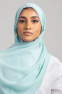 Blizzard  - Premium Chiffon Hijab - Aayla Hijabs