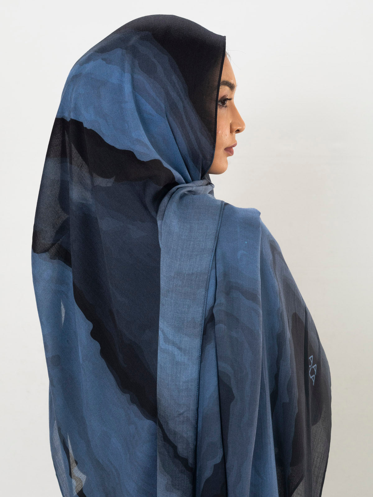 Dusk Sediment - Printed Modal Hijab