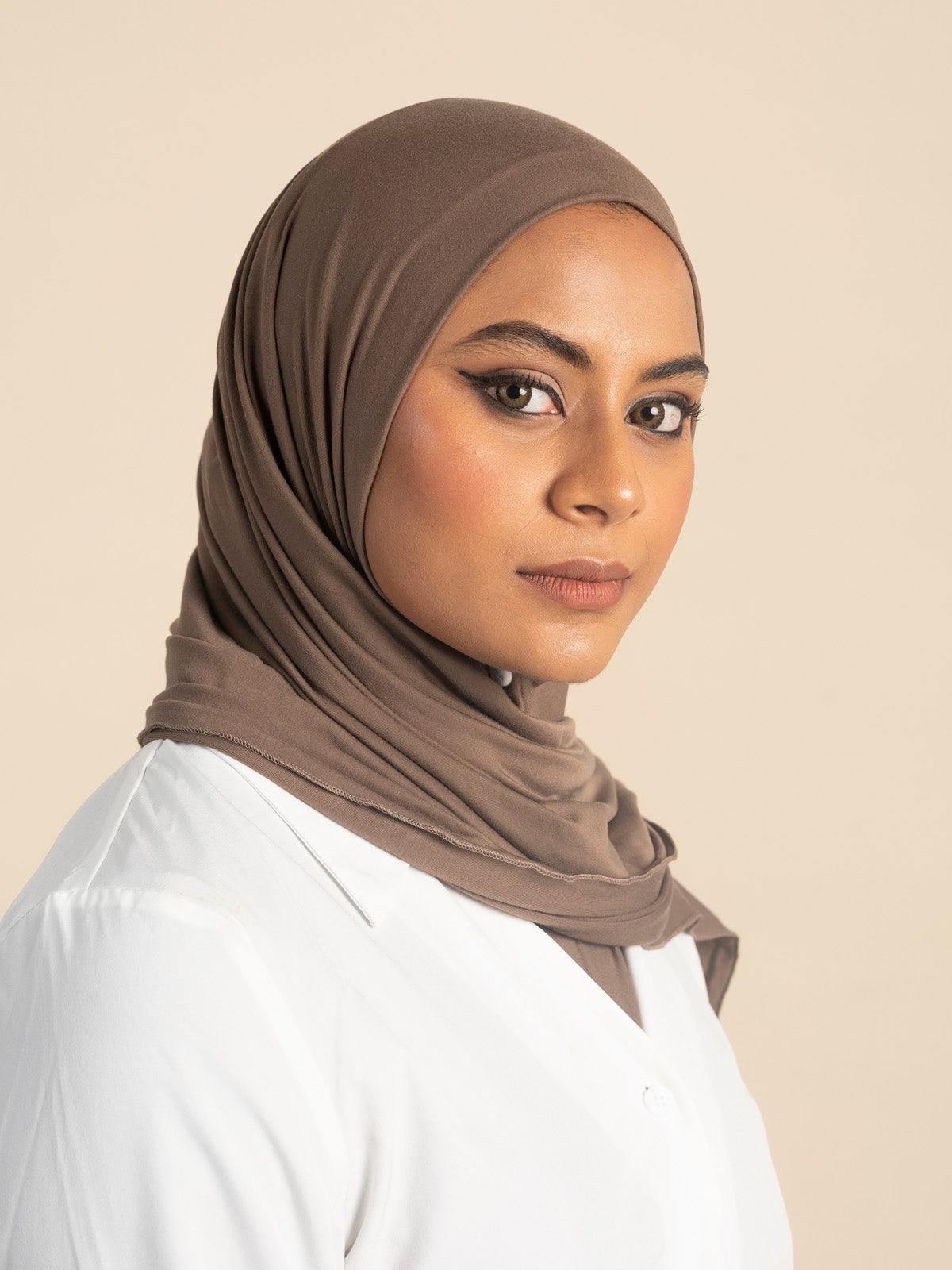 Hazelnut - Bamboo Jersey Hijab