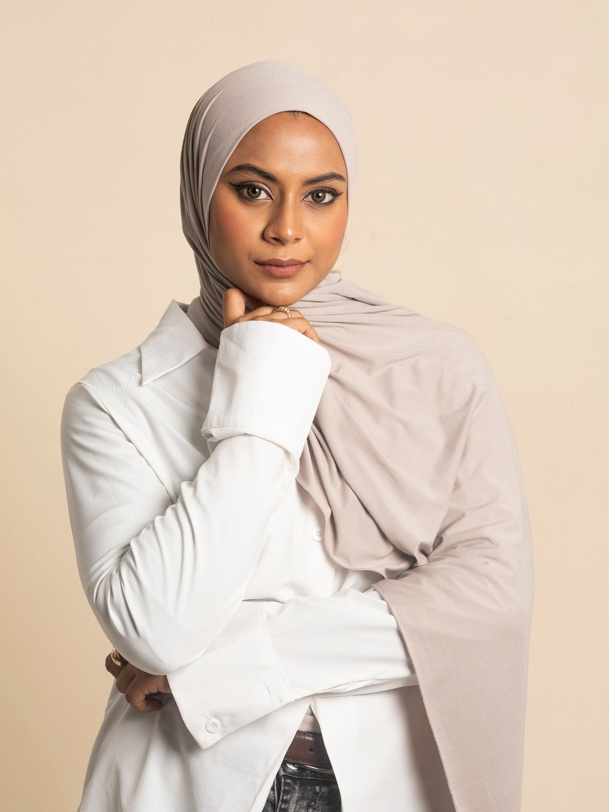 Soft Clay - Bamboo Jersey Hijab