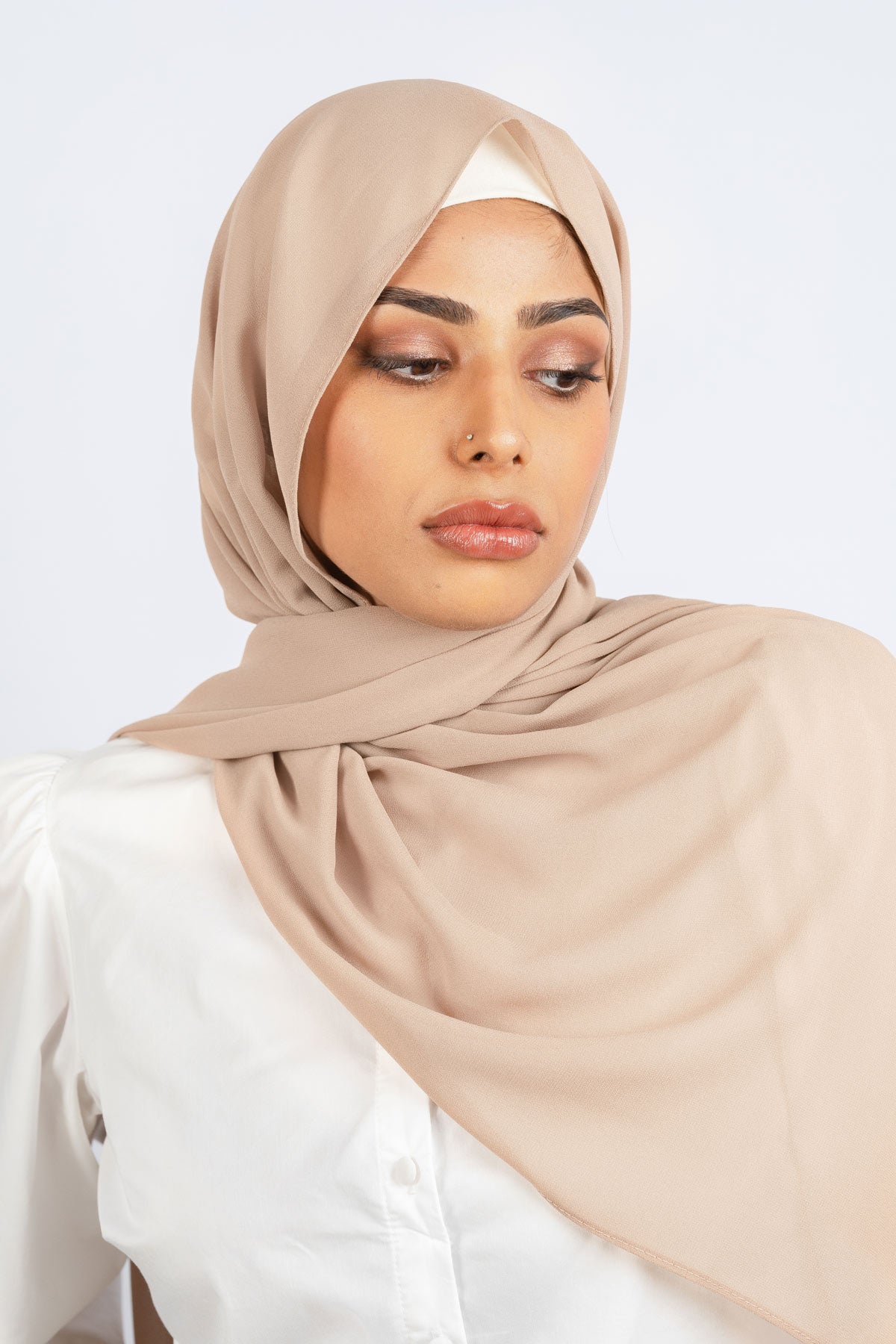 Tuscan - Premium Chiffon Hijab - Aayla Hijabs